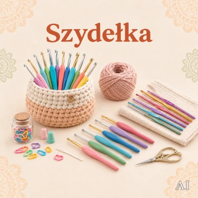 Szydełka do robótek clover pony skc tulip